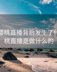 揭秘：樱桃直播背后发生了什么，樱桃直播是做什么的