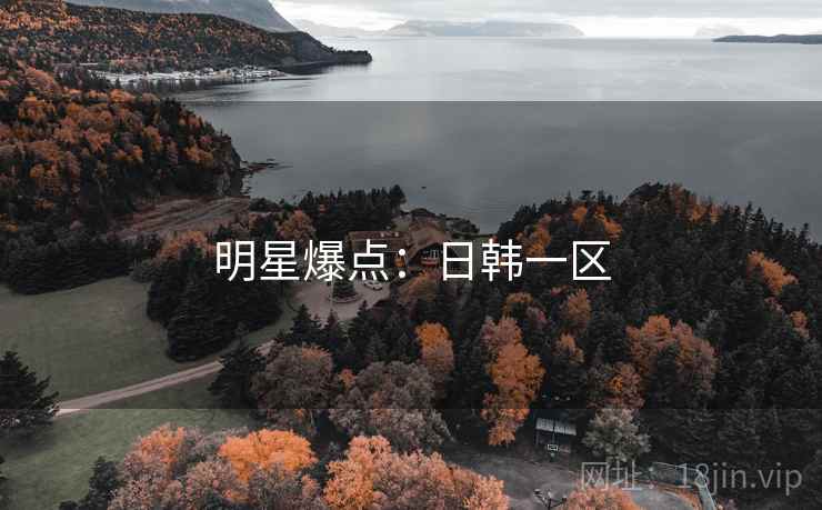明星爆点：日韩一区